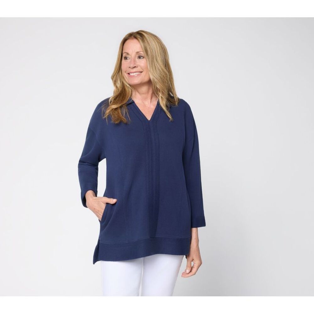 Liberare Women's Top Sz S Make Your Selection: Denim & Co. Beach Blue A725871